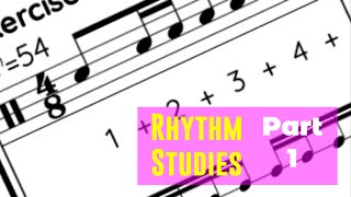 EP0231- 4/8 Rhythm reading practice without ties or rests (Part 1) - clap and count rhythms