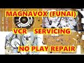 MAGNAVOX FUNAI DVD-VCR REPAIR ROTARY ENCODER MODE SELECT SWITCH PROBLEM ZV427MG9 A