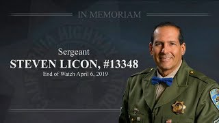 LIVE: Memorial service honors fallen CHP Sgt. Steve Licon | ABC7