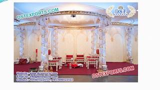 Top Five Best Design Crystal Wedding Mandap