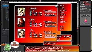Coding Equipment and Items by Name - Chat Control of FF7 - Interactive Seven - Ep 232