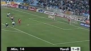 Liga 1999/00 Gol de Yordi / Real Zaragoza - Rayo Vallecano