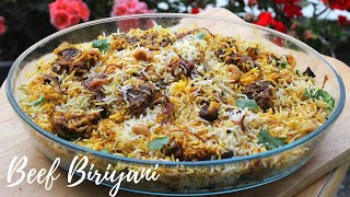 Beef Biriyani Recipe || Easy Biriyani Recipe for beginners || Beef Biriyani Kerala Style