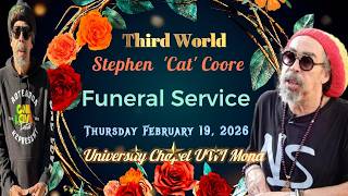 The Funeral Service For Stephen 'Cat' Coore - Third World Band