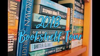 BOOKSHELF TOUR || 200+ Books! || 2018