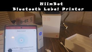 Niimbot B18  Bluetooth Label Printer  (EPISODE 4357) Amazon Unboxing Video