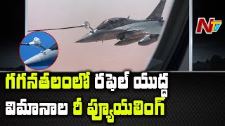 Air Force Shows Rafales Re-Fuelling Mid-Air On Way Home | NTV