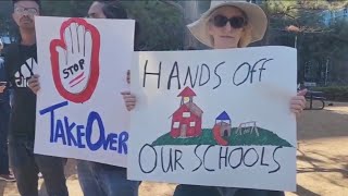 Leaders rally against possible Houston ISD takeover