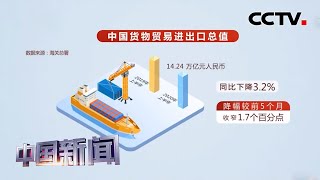 [中国新闻] 海关总署：2020年上半年中国外贸进出口好于预期 | CCTV中文国际