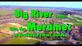 Flying the Meramec River @ Big River Eureka, MO on 220410 in 4K