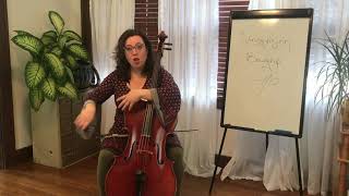 How to hold the cello bow