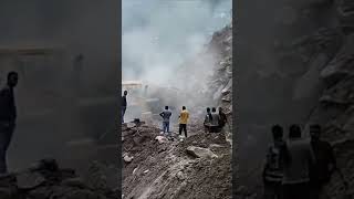 pandoh dam ke pass hua bda hadsa 😱 #landslides #goviral #shortvideo #shorts #youtubeshorts