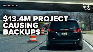$13.4M road project causes traffic backups on I-94, US-131 interchange in Kalamazoo County