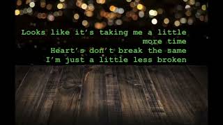 John Curtis - Little Less Broken (Official Lyric Video)