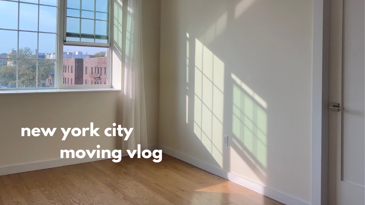 Nyc Moving Vlog | My First Apartment, Empty Tour, Unpacking ...