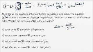 Interpreting linear functions — Harder example | Math | SAT | Khan Academy