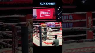 Kun Khmer Pich Bunseth 🇰🇭Vs🇹🇭 Petchpadlem Sor Jor Vichitadlew  #kunkhmer #muaythai #reels