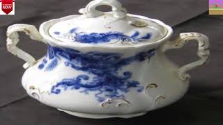 Flow Blue: History and Value of Blue-and-White Antique China