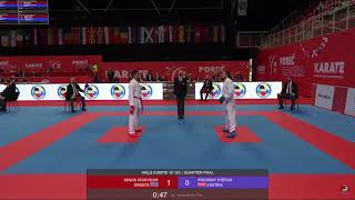 Xenos D.(GRE) - Pokorny S.(AUT) | Male Kumite -67 Kg | 56th European Karate Senior Championship 2021