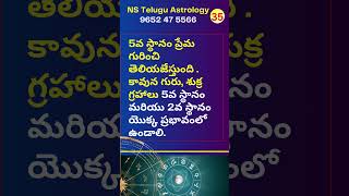 ఏ రాశి వారికి ప్రేమ వివాహం జరుగుతుంది ? || Love Marriage || #nsteluguastrology