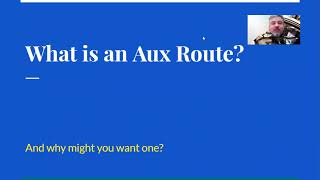 USPS What is an Aux Route?