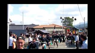 深江神幸祭・2023 10 15 ① 神幸祭行列（浜旅所へ）