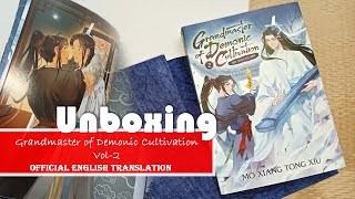 Unboxing Mxtx- MDZS vol-2 (English Translation)