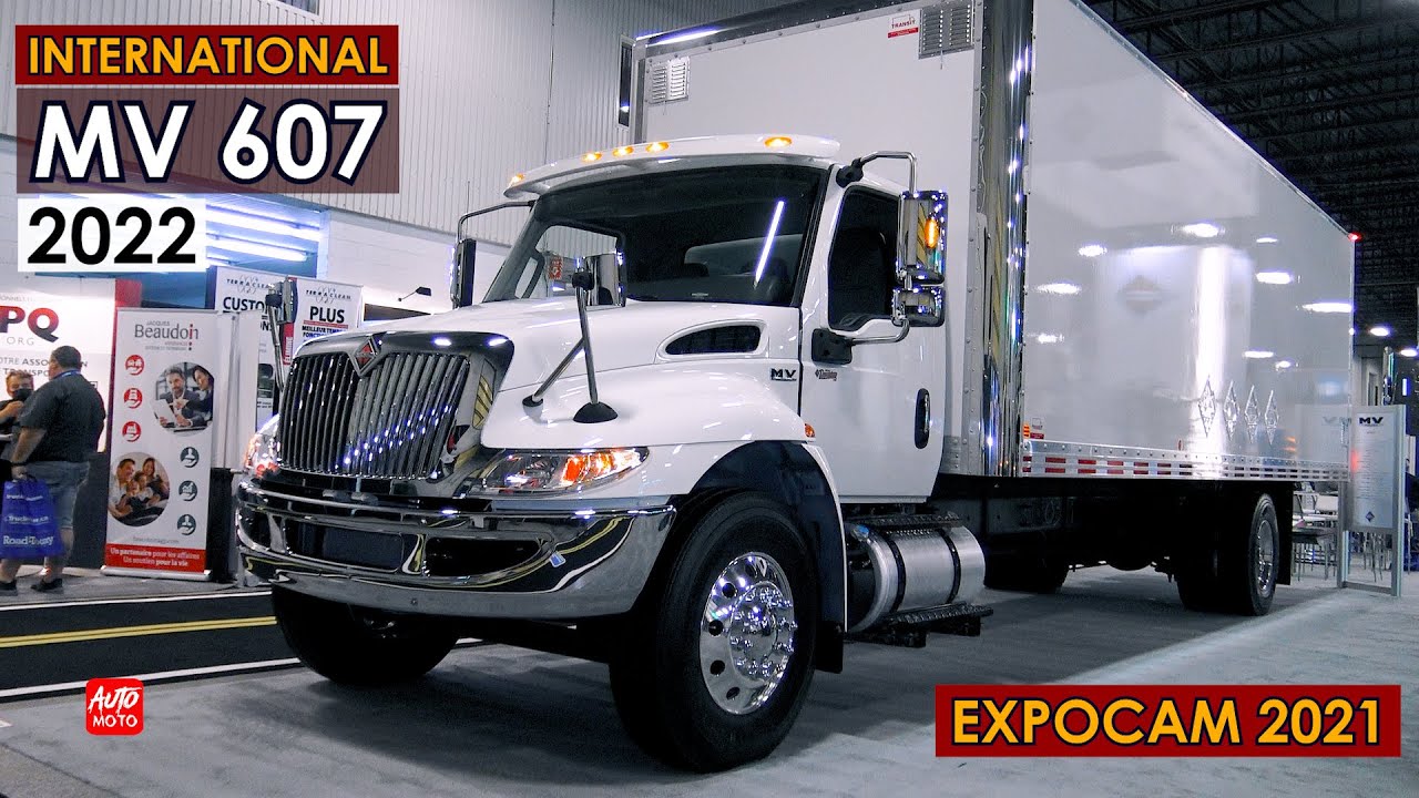 2022 International MV 607 Pick Up And Delivery Truck - Exterior And ...