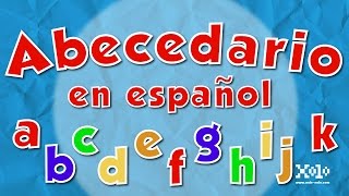 Abecedario en español para niños - s Aprende #spanishlessons #spanish #spanishal