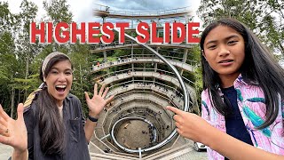 Tallest Spiral Slide Tube Ever in Ireland | Treetop Avondale | Beyond the Trees