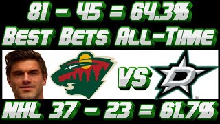 61.7% Winning Run [37-23] Last 60 NHL Bets | Best Bet for 1/10/24