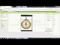 Membuat APP Kompas menggunakan Orientation Sensor di MIT APP INVENTOR
