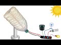 I turn plastic Bottle into a 220v solar panel