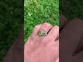 peridot ring italian ring 925 sterling silver peridot peridotjewellery handmade