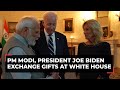 PM Modi, US President Joe Biden exchanges gifts at White House