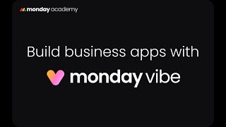 monday vibe - monday academy webinar