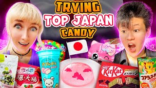 Trying UNUSUAL JAPANESE sweets and snacks | JAPANESE IN SHOCK