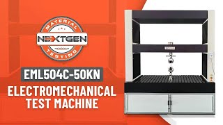 50kN Universal Testing Machine Installation \u0026 Training Guide | EML504C | NextGen