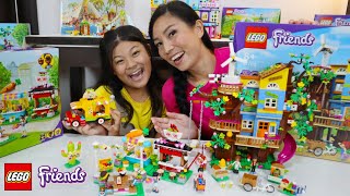 UNBOXING LEGO ® Friends! BISA PUNYA RUMAH POHON SENDIRI DAN KIOS JAJANAN ! CnX Adventurers