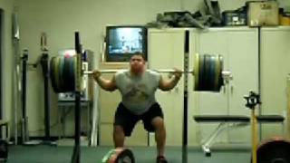 Squat 230kg  (507lbs) for 10 reps! - RAW