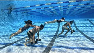 Underwater training with Padres' Tatis and Musgrove (Deep End Fitness)