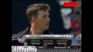 India vs New Zealand 2003 World Cup match highlights