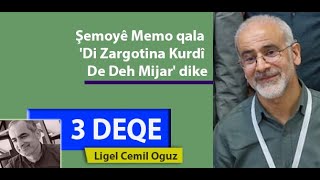 Şemoyê Memo qala 'Di Zargotina Kurdî De Deh Mijar' dike