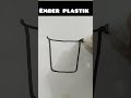 menggambar ember plastik