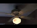 1982 casablanca delta ceiling fan in antique white ecfe