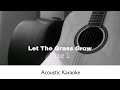 Ruel - Let The Grass Grow (Acoustic Karaoke)