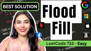 Flood Fill #leetcode #grind75 #bfs