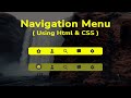 Magic Navigation Menu indicator in Html and Css