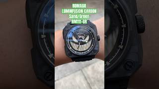 ROMAGO LUMINFUSION CARBON Sand/GreenRM111-GR #傑成表行 #anytime時計站