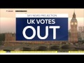 sky news projects uk votes to leave european union